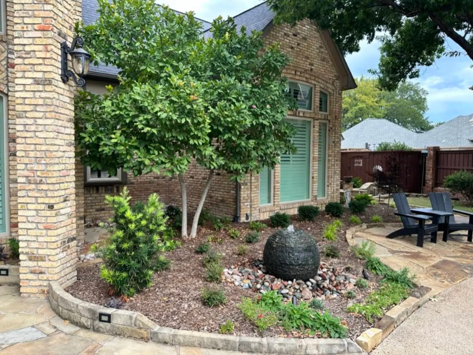 Southern Pro-Vision landscaping project